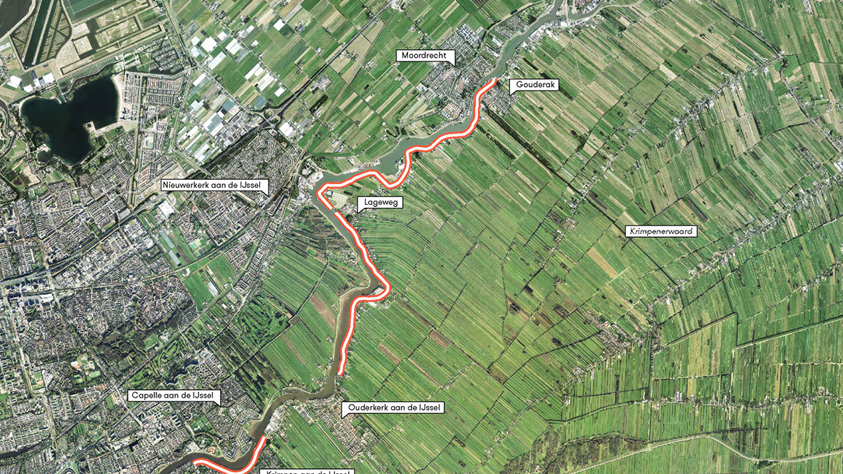 Selected to Create Spatial Integration Plan for Krachtige IJsseldijken Krimpenerwaard 